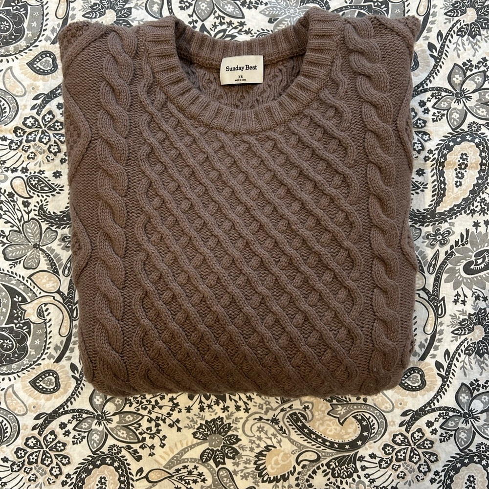 Aritzia Sunday Best Peggy Sweater